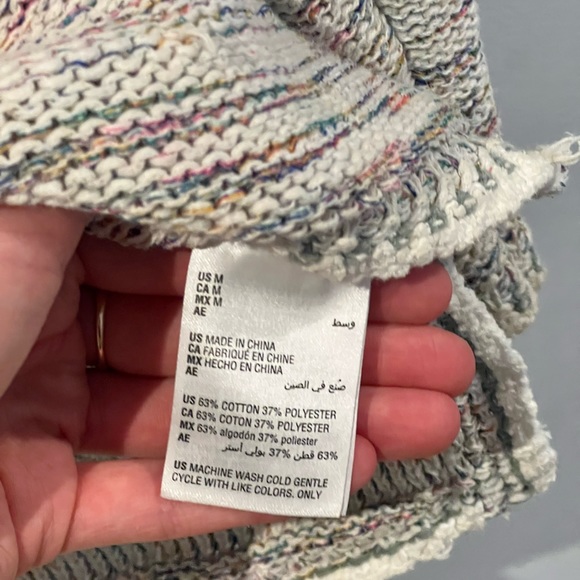 Style & Co Womens Crochet-Trim Tunic - Picture 5 of 5